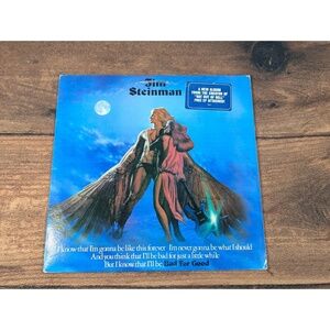 Jim Steinman Bad For Good Vinyl Record‎ Album Epic Cleveland International Vg/G